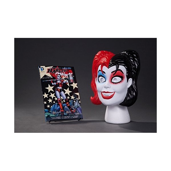 Harley Quinn Book &amp; Mask Set