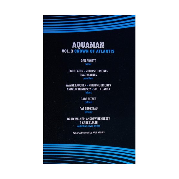 Aquaman TP Vol 3 (Rebirth)