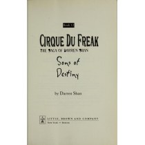 Cirque Du Freak #12: Sons of Destiny: Book 12 in the Saga of Darren Shan