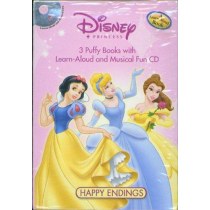 Disney Princess Happy Endings Set with CD