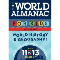 The World Almanac for Kids Puzzler Deck: World History and Geography: Ages 11-13, Grades 6-7