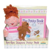 The Potty Book and Doll Package for Girls: Hannah Edition