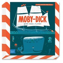 Moby Dick: A BabyLit® Ocean Primer Board Book and Playset (Little Master Melville)