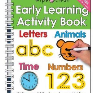 Wipe Clean Early Learning Activity Book