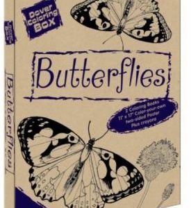 ^(S) Dover Coloring Box- Butterflies