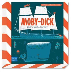 Moby Dick: A BabyLit® Ocean Primer Board Book and Playset (Little Master Melville)