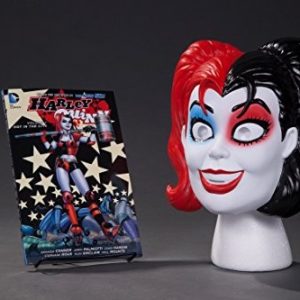 ^(D) Harley Quinn Book & Mask Set