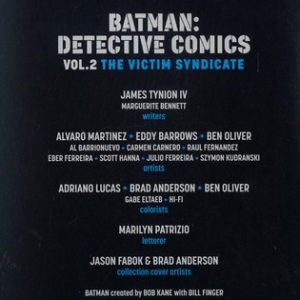 Batman: Detective Comics Vol. 2: The Victim Syndicate (Rebirth)