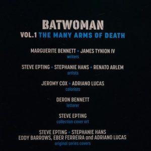 Batwoman Volume 1: The Many Arms of Death