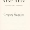 After Alice