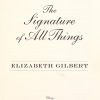The Signature of All Things